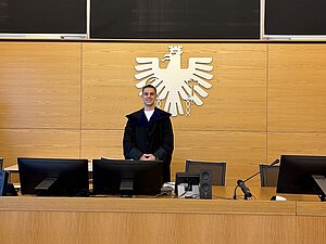 im Gerichtssaal