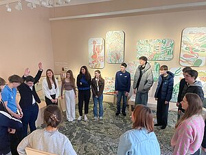Gruppenfoto 2EK im Graz Museum