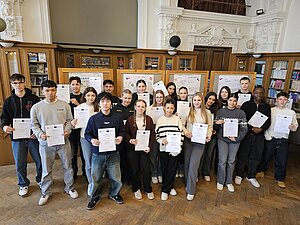 Klasse mit Zertifikaten