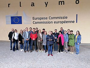 Gruppenfoto Europese Commissie Commission européenne
